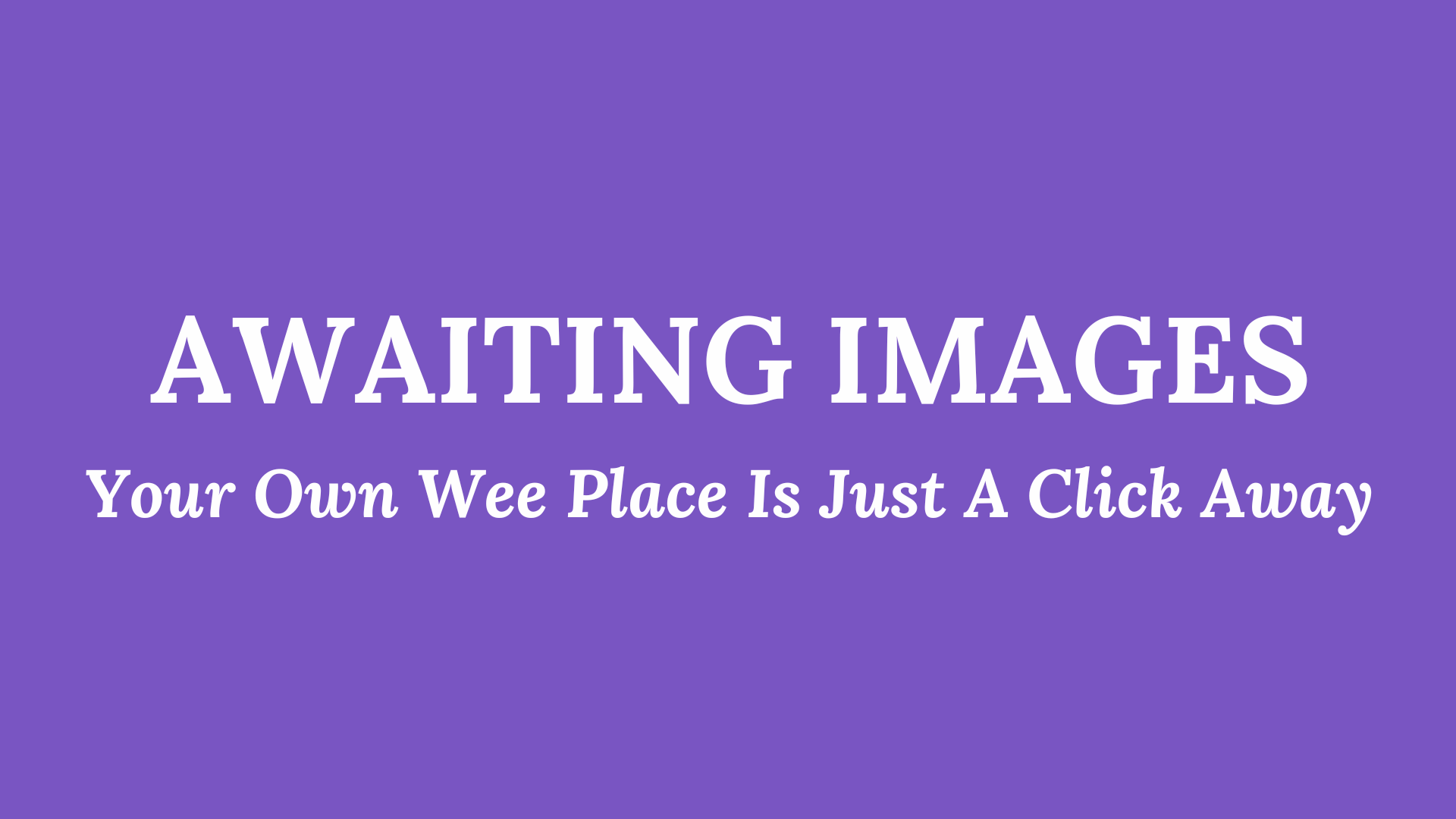 Awaiting images